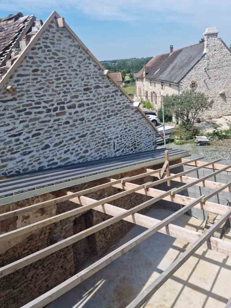 Rénovation complète longère normande