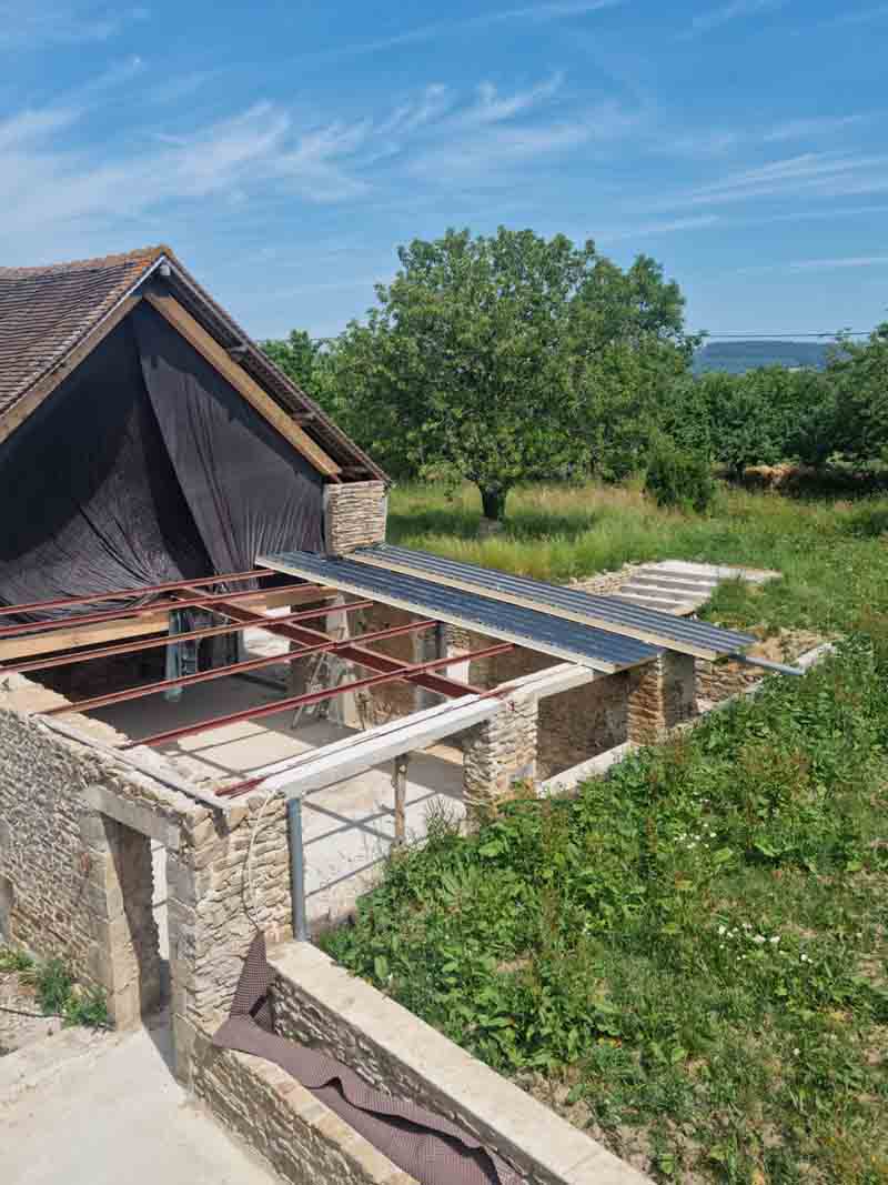 Rénovation complète maison normande