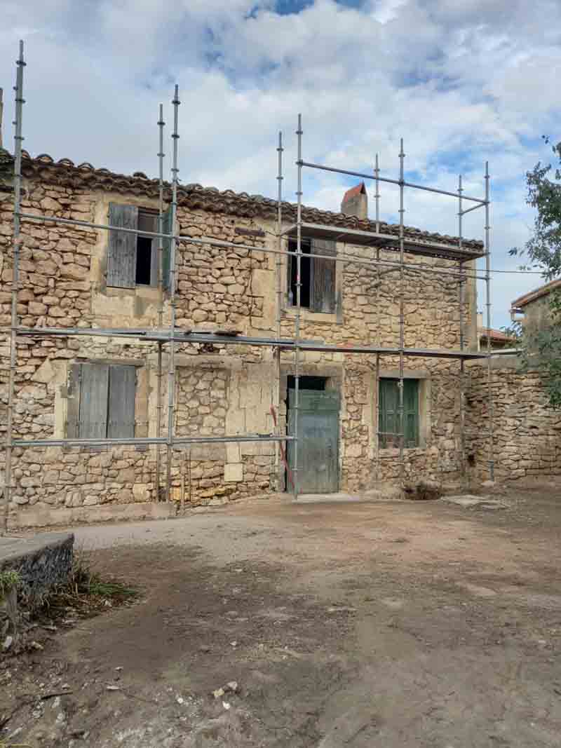 Rénovation complète mas provençal